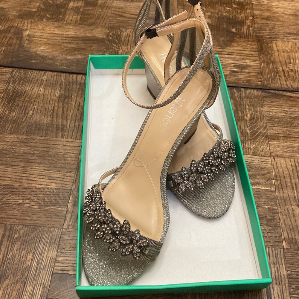 J. Renee pewter dress shoes